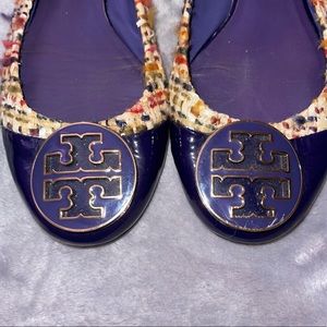 Tory Burch Tweed flats